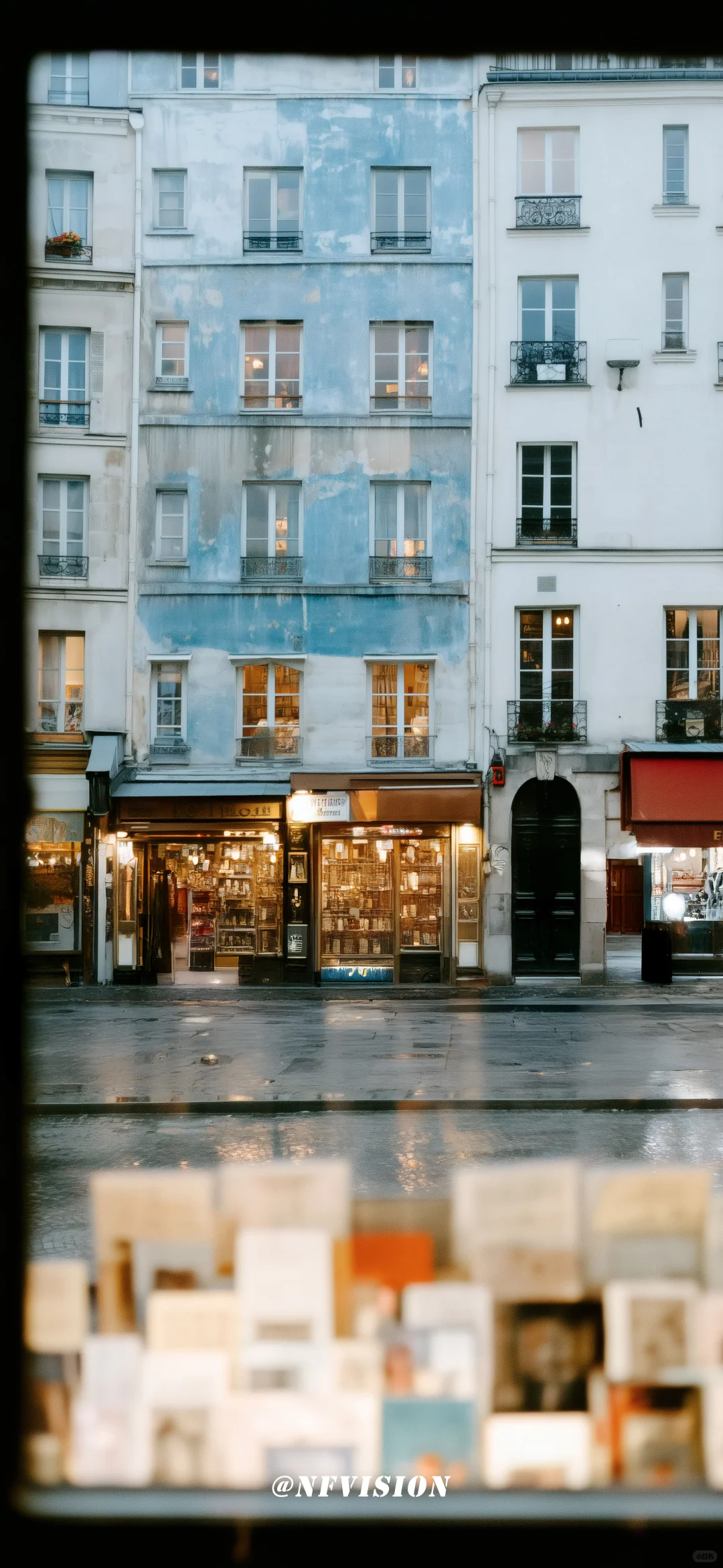 原创壁纸 | 雨日书店