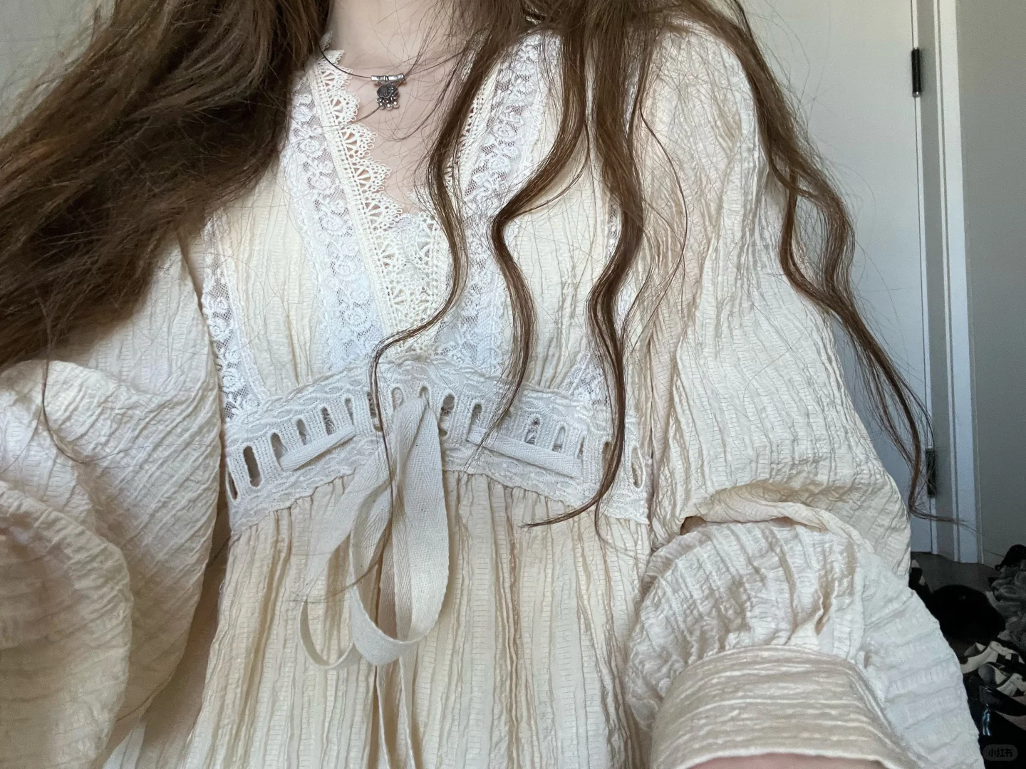 入秋的蕾丝连衣裙好心动!!清纯嘟 烧烧嘟!