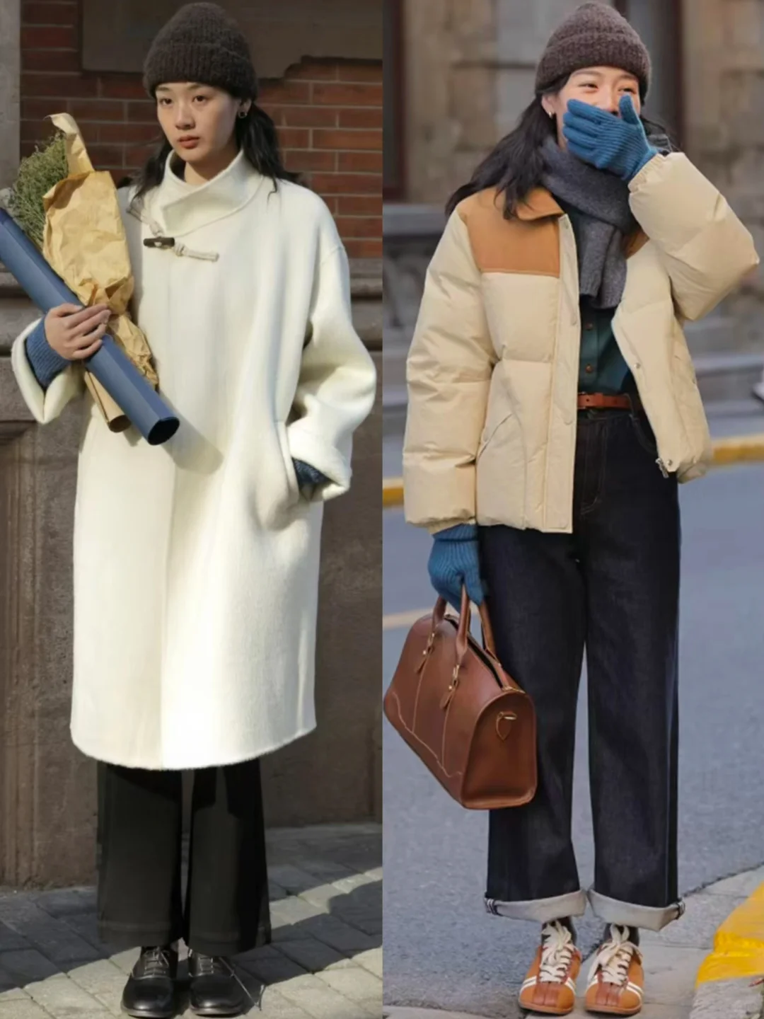 “轻文艺法式复古”☕️秋冬复古通勤叠穿指南