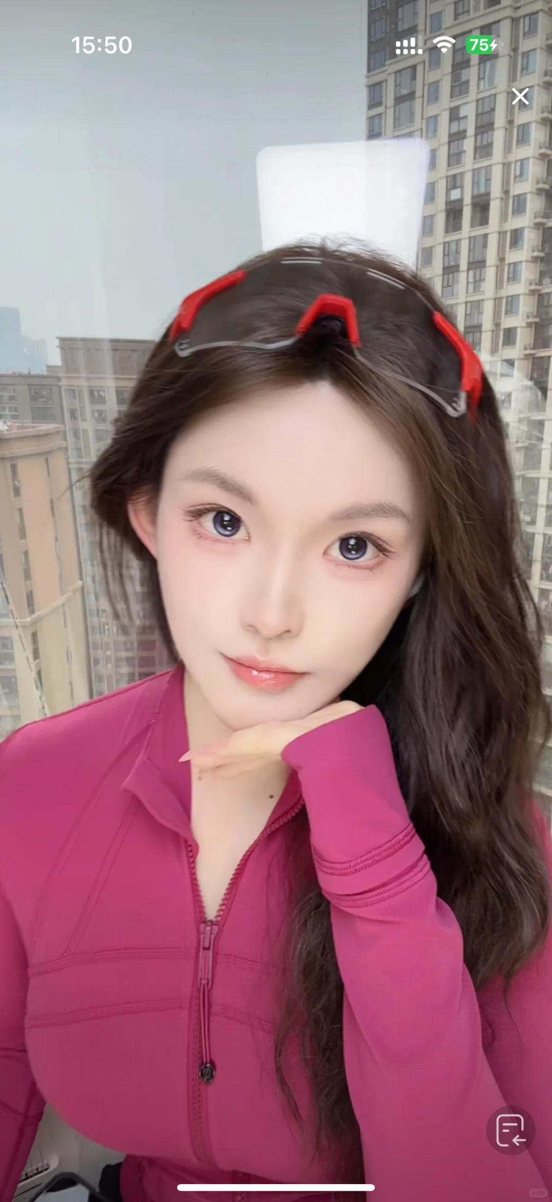 自然光也能有好的上镜。