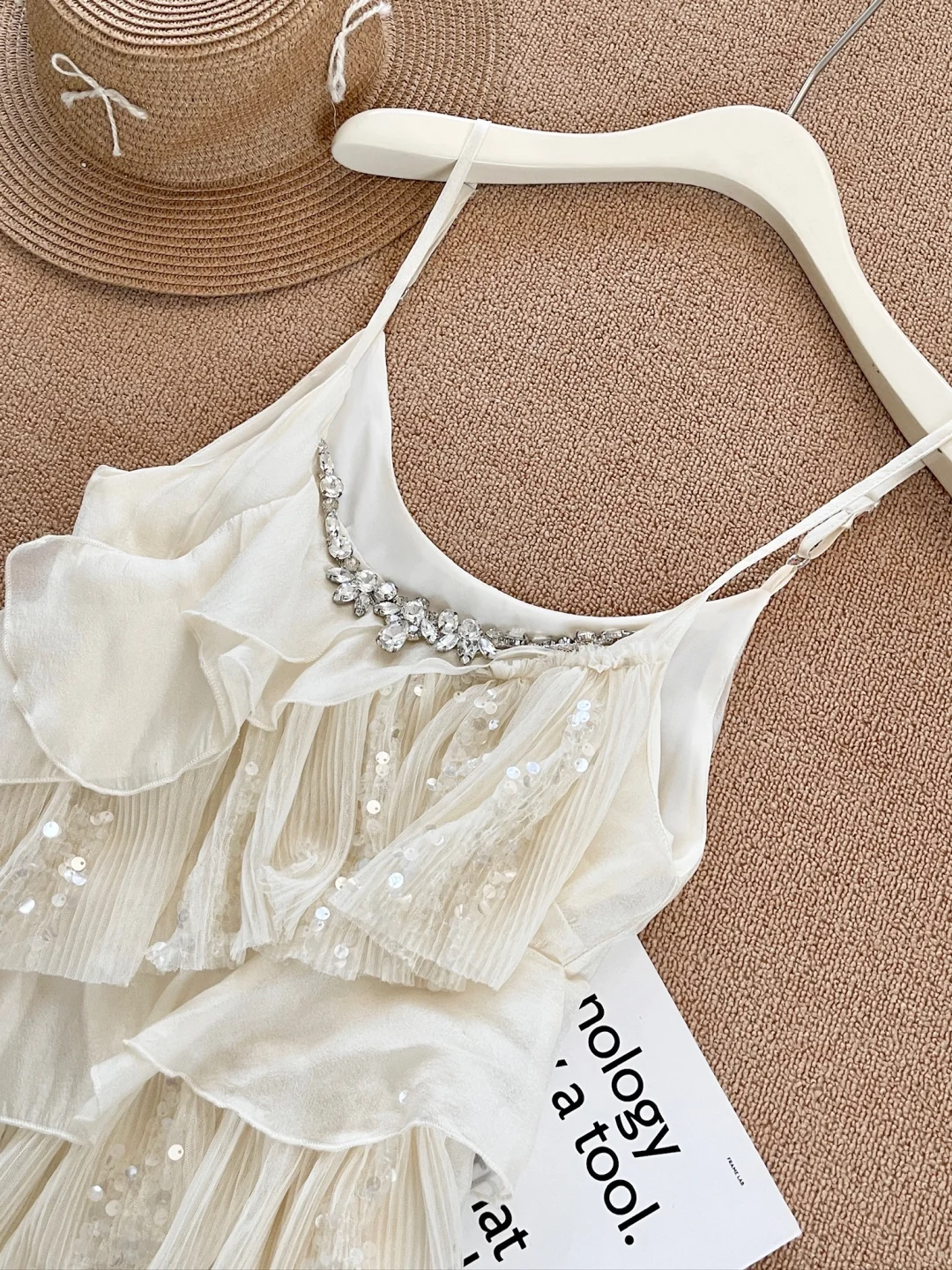 好仙的仙女裙呀～闪闪发光～