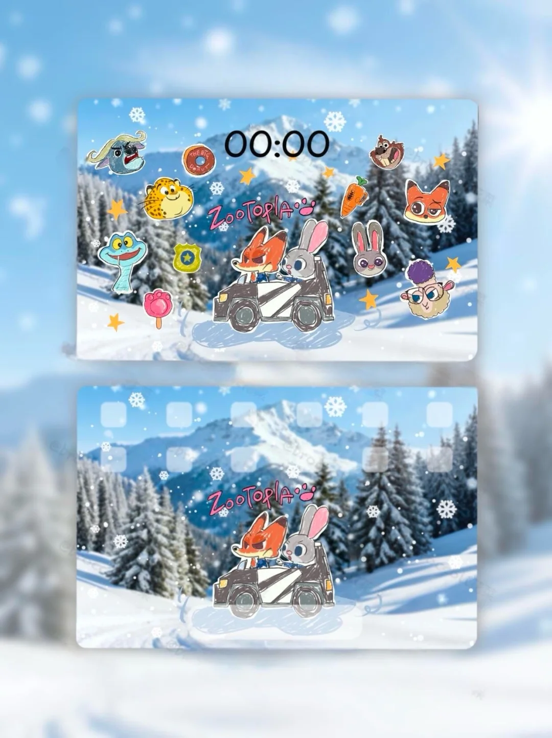 疯狂动物城 ❄️冬日治愈 平板壁纸