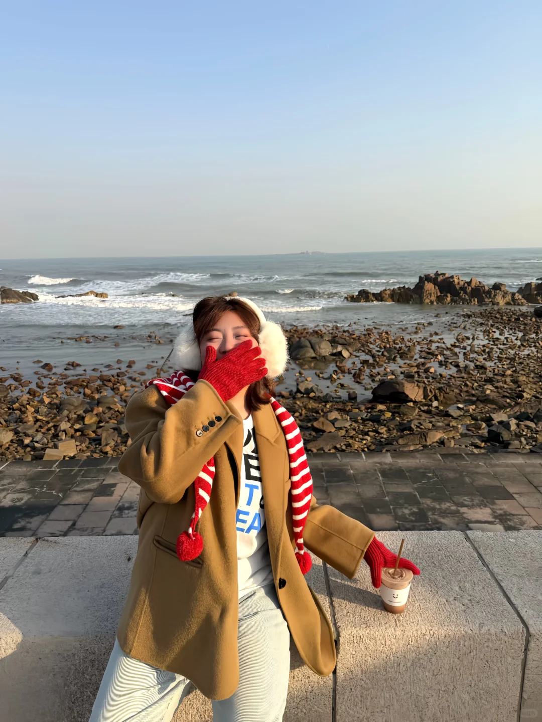 大码穿搭|青岛的海很浪漫🌊