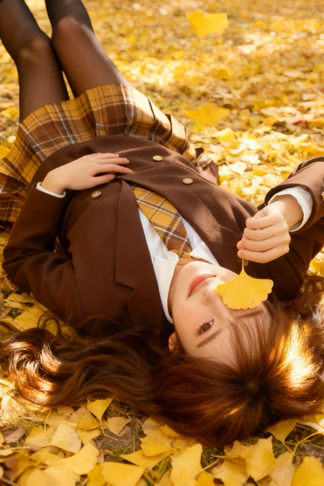 抓住秋天的尾巴🍂jk写真