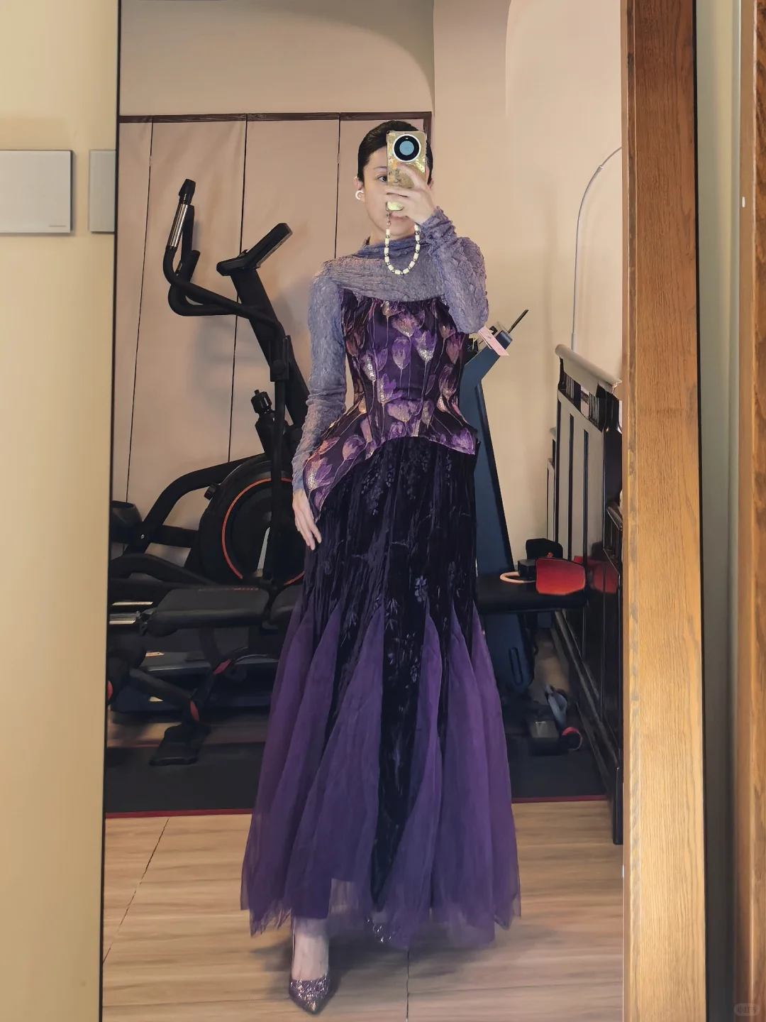 lanyi家曼珠沙华盘活衣柜里各种紫色单品