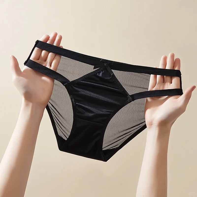 🎀透明蕾丝内裤太戳我了！韩系小香风✨