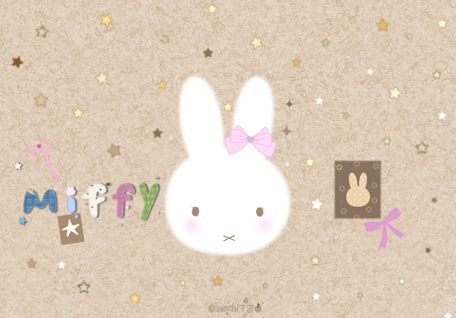 Share｜本期是Miffy米菲的横屏壁纸啦～