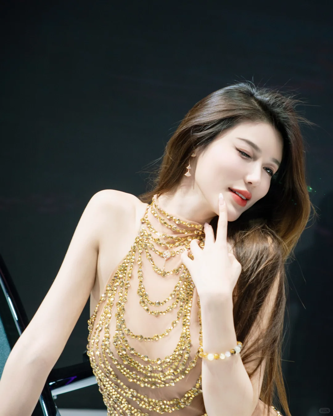 在上海车展遇到了小乌苏！真的超美。