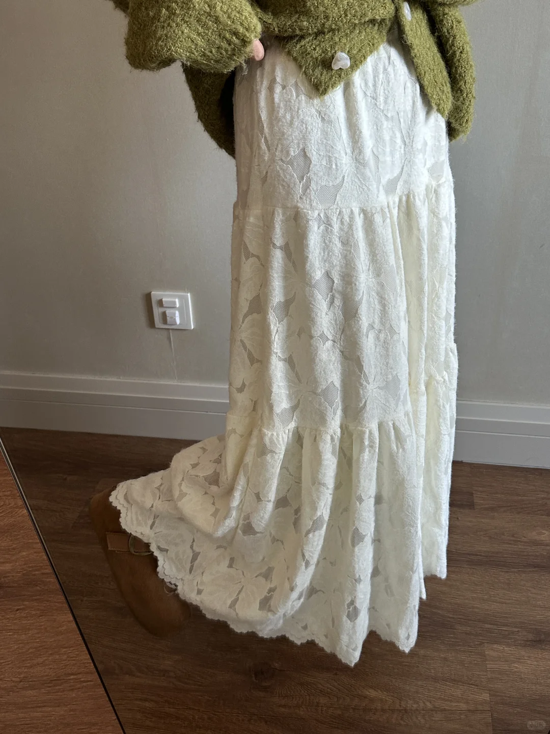 巨美的蕾丝裙～穿过细糠再也不想换别的了！！