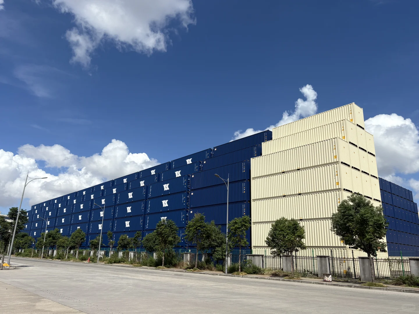 北仑区集装箱、随手拍出电影感工业大片