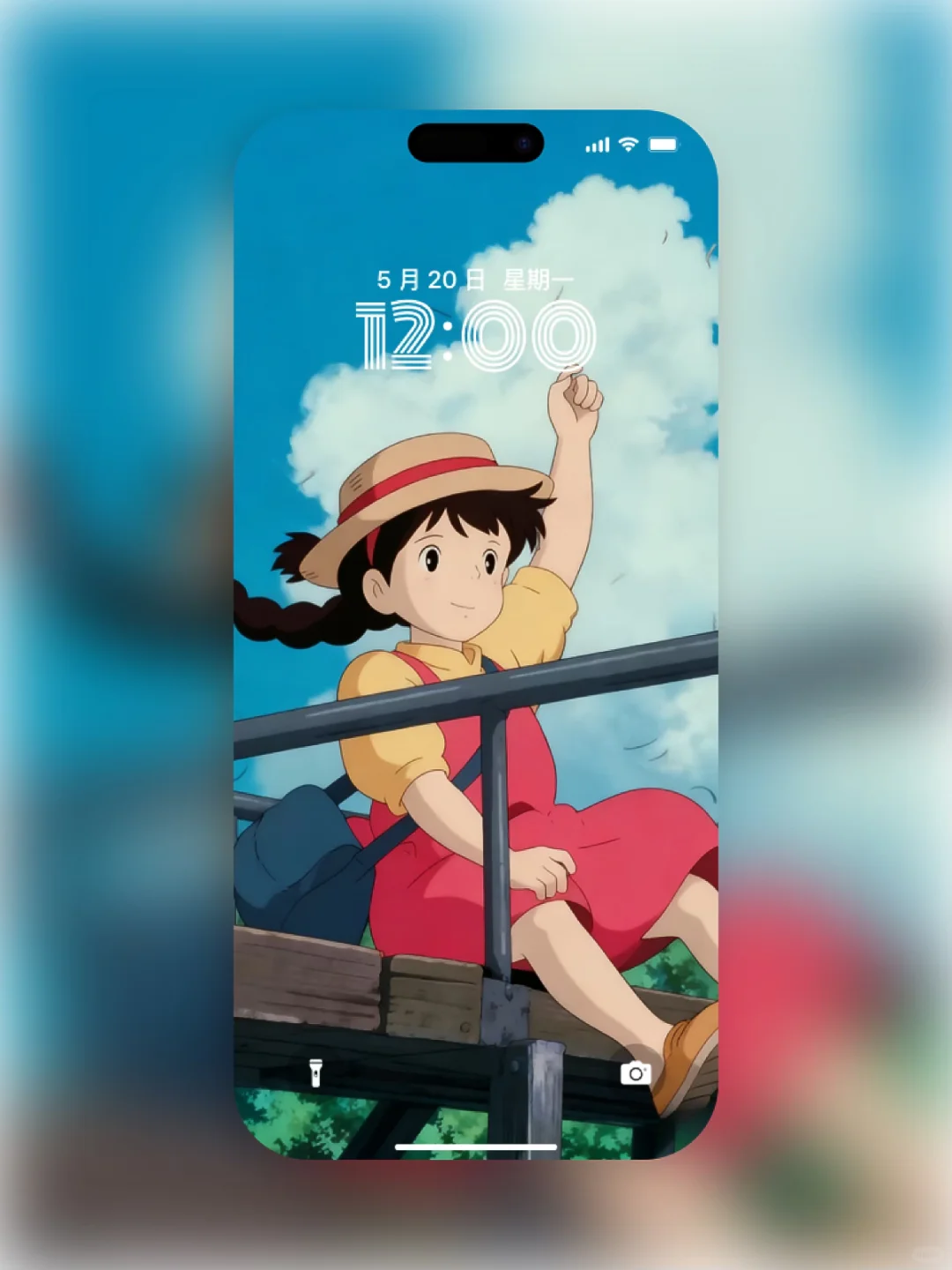 ✨这波妞壁纸直接把宫崎骏的夏天揣兜里！