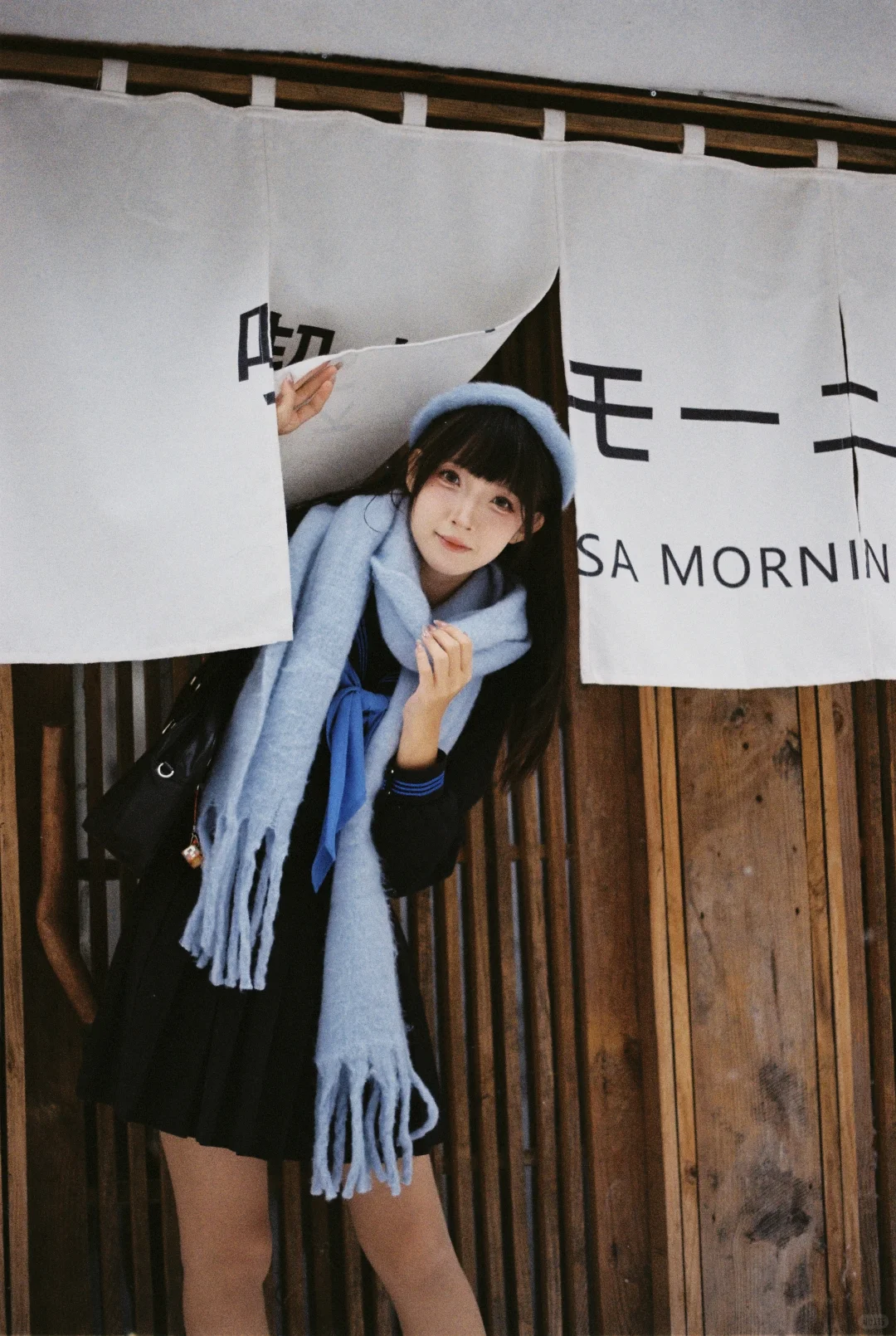 广州约拍｜胶片日系Jk雪景写真📷❄️