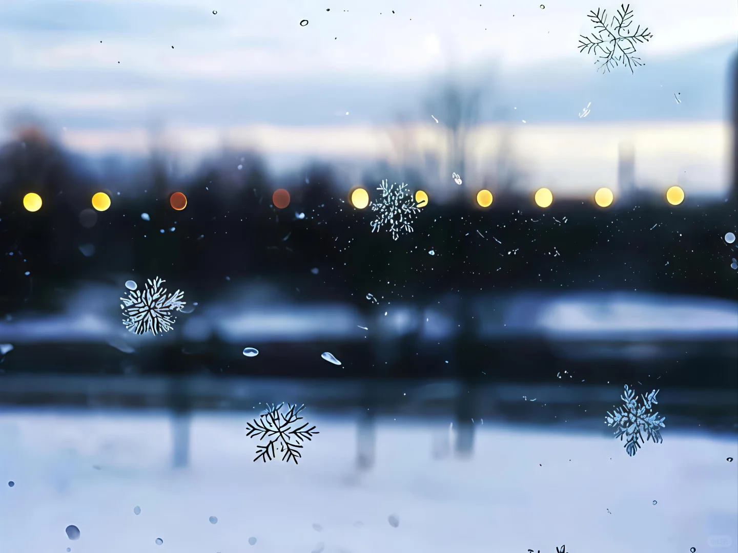 冬日氛围感 iPad壁纸