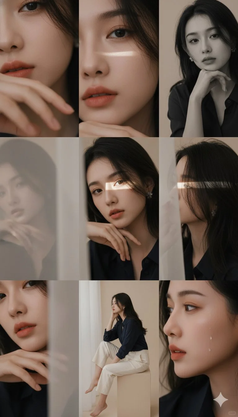 Nano Banana 九宫格写真集秒出！