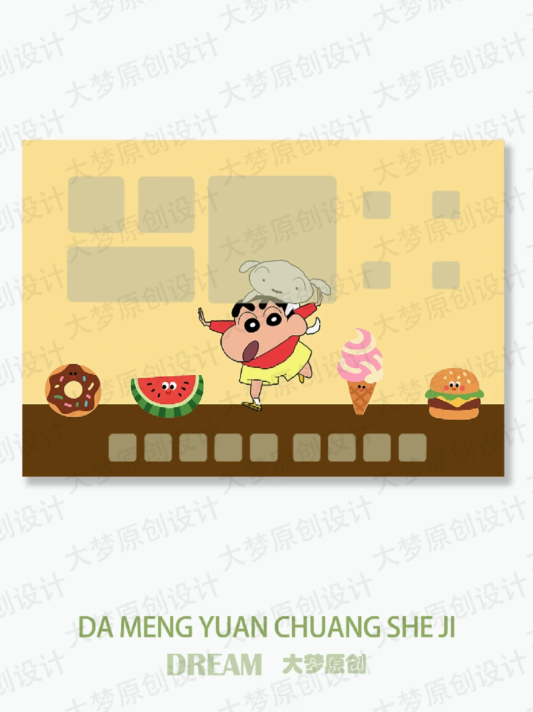 蜡笔小新壁纸天花板!今日份快乐！🍭