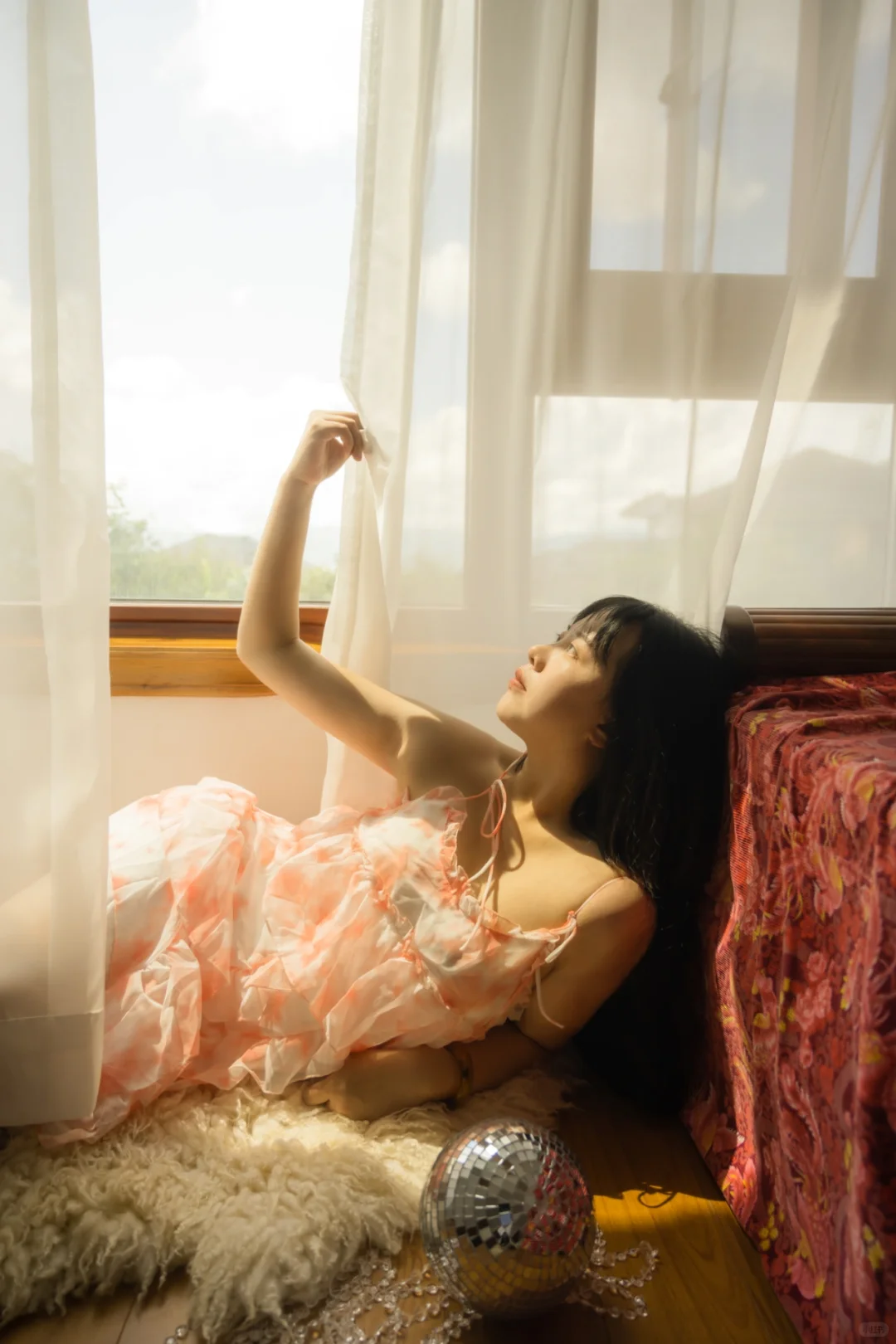 温柔的阳光在肌肤上起舞~