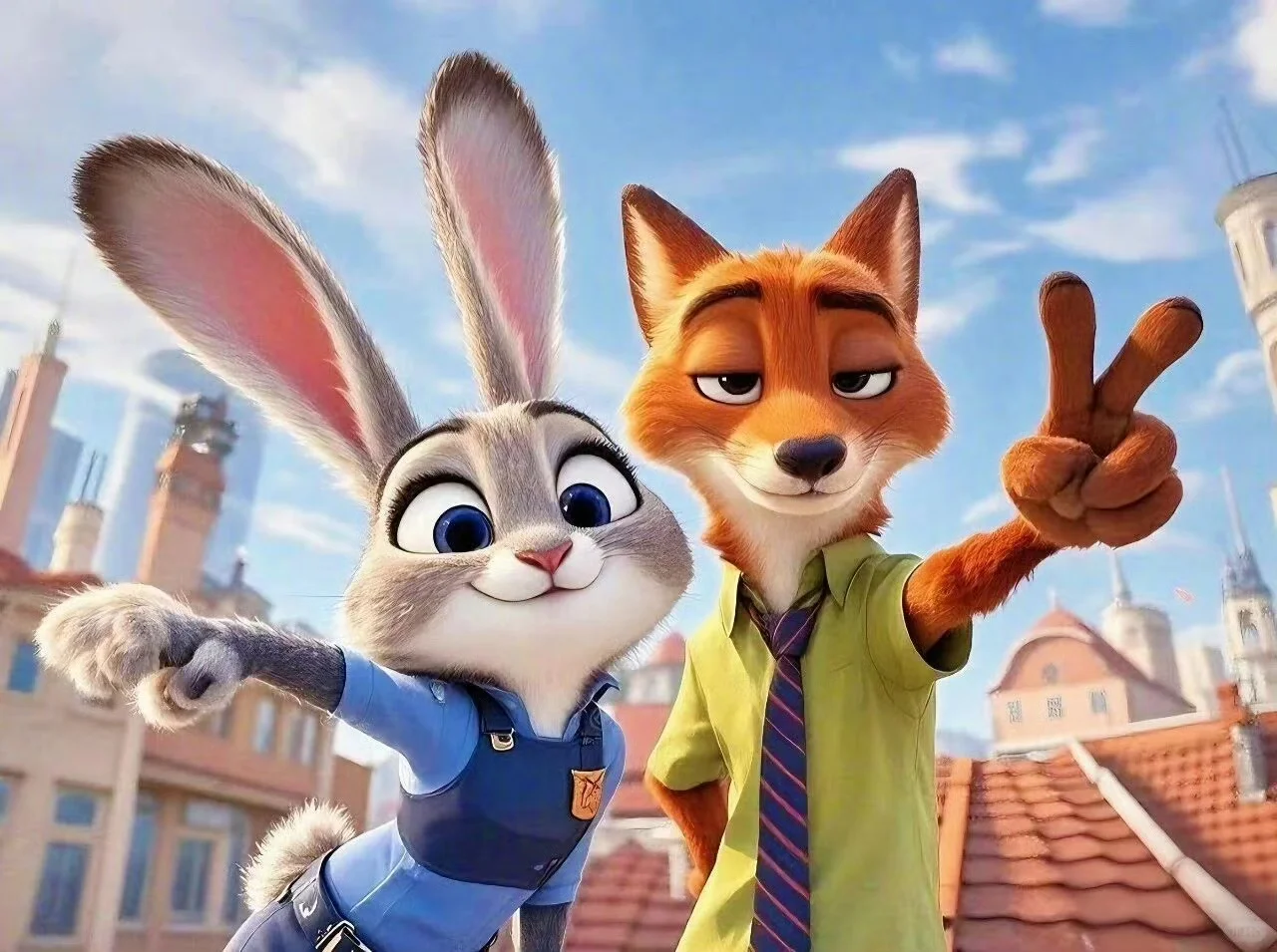 疯狂动物城iPad壁纸｜疯狂动物城壁纸