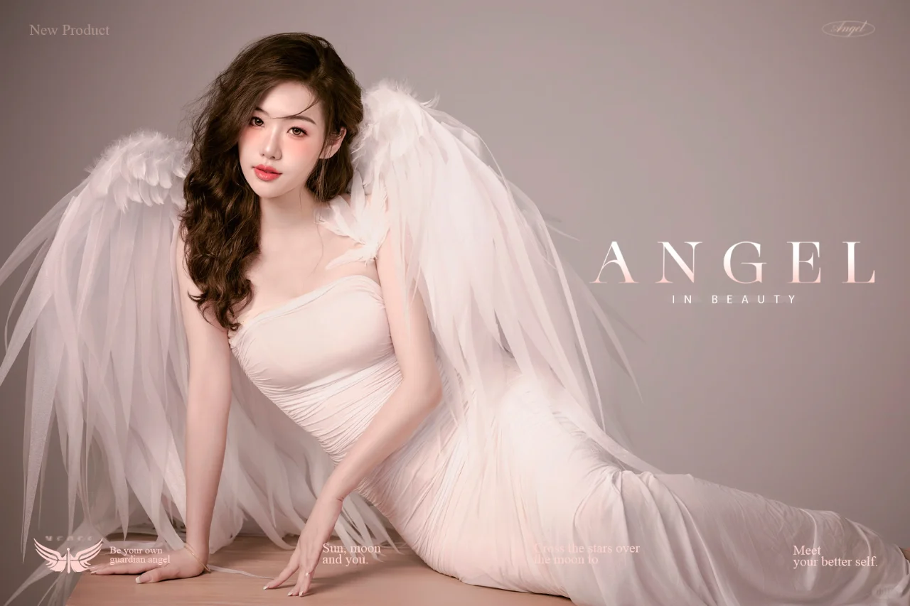 守护天使👼纯洁美丽的女神写真