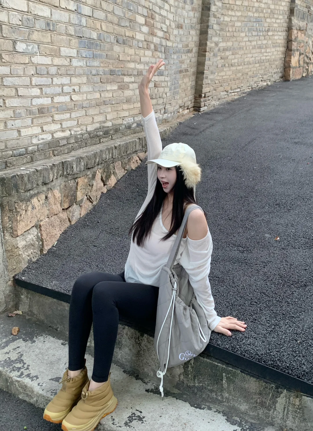 挑战只穿瑜伽服出门Day 83｜能量满满的一天