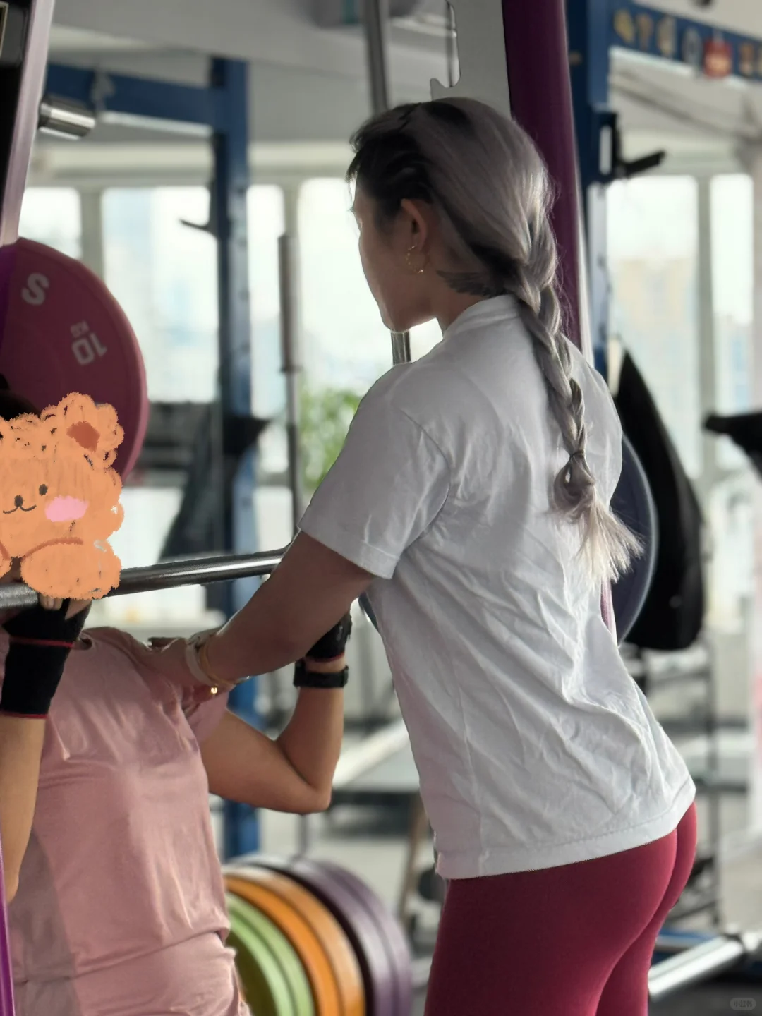 我工作室女教练是这样的身材