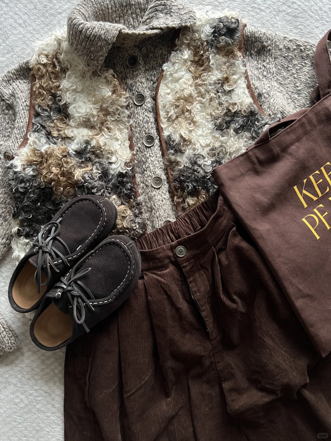 38岁中年少女复古穿搭过冬天18图🍂