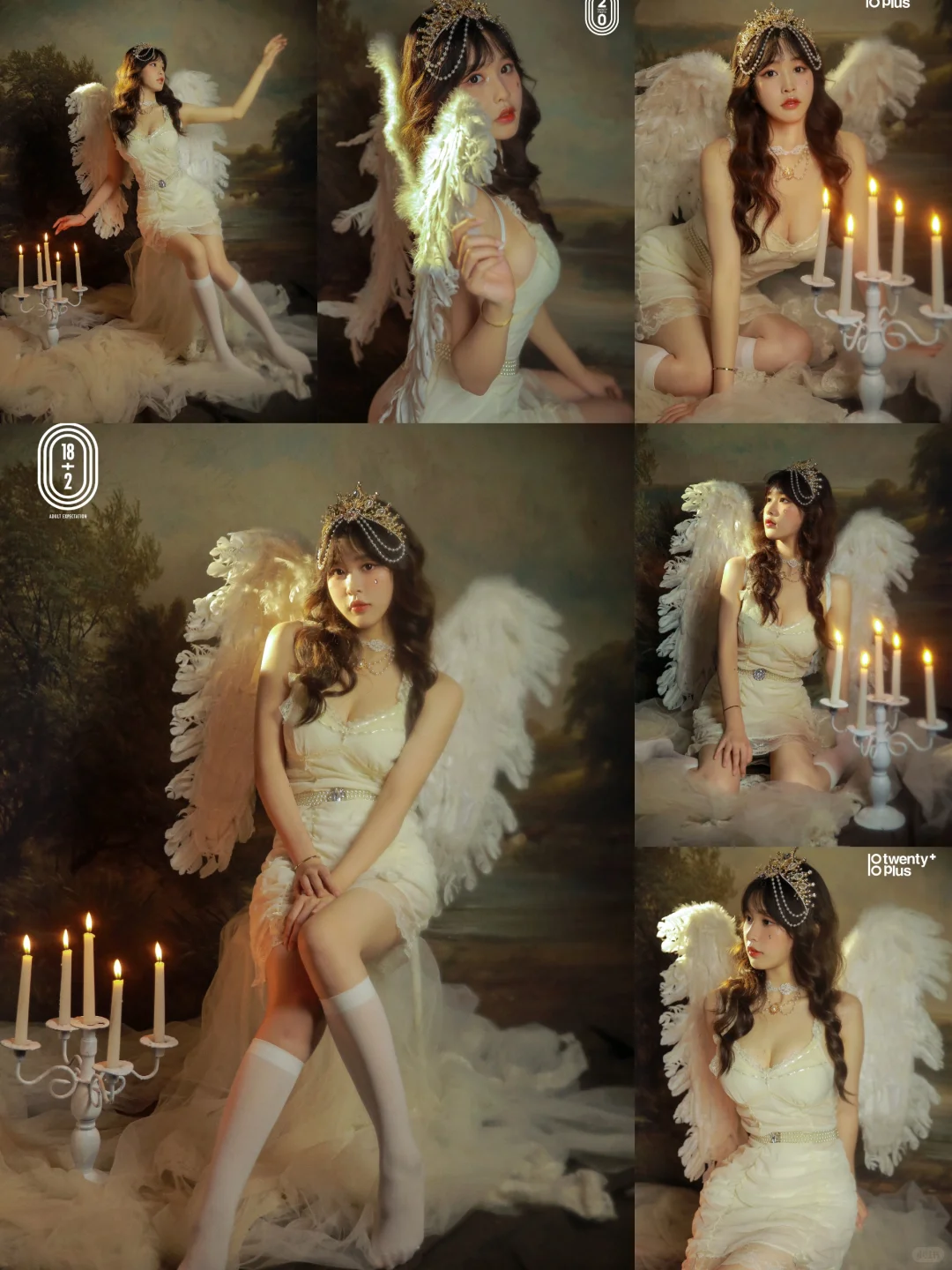 赶快码住‼️超🔥的精灵天使写真合集