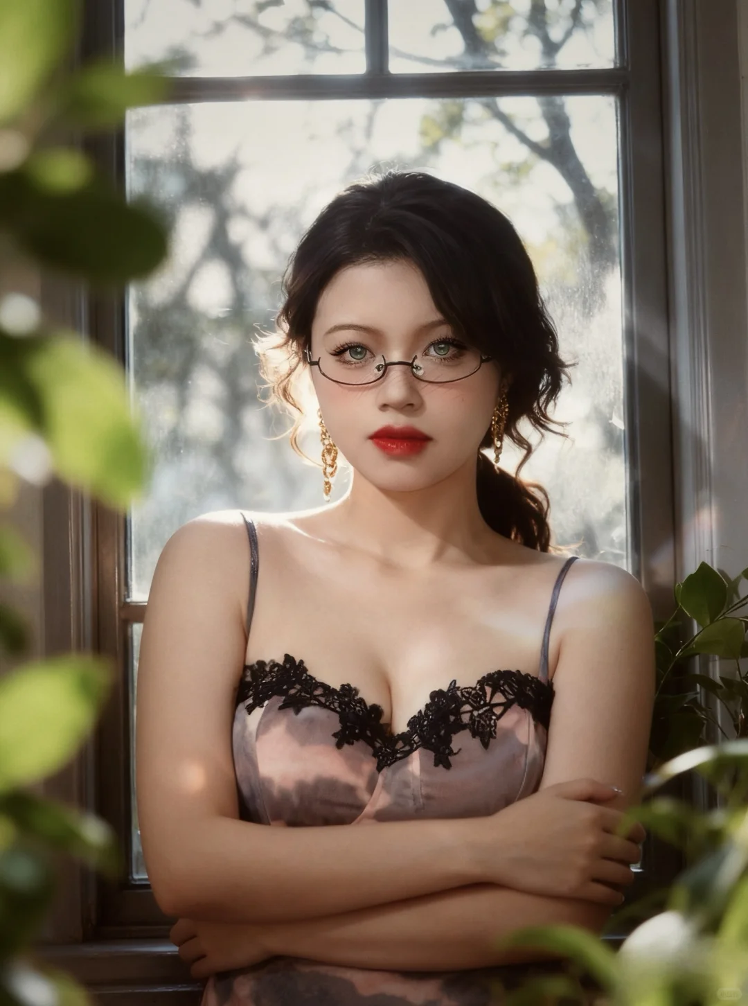 她好像有魔力让我觉得阳光明媚📸