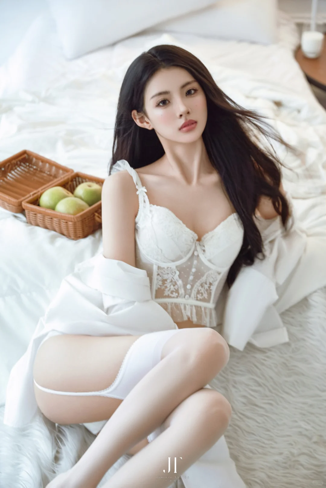 上海少女纯欲轻私房写真，居家私房写真