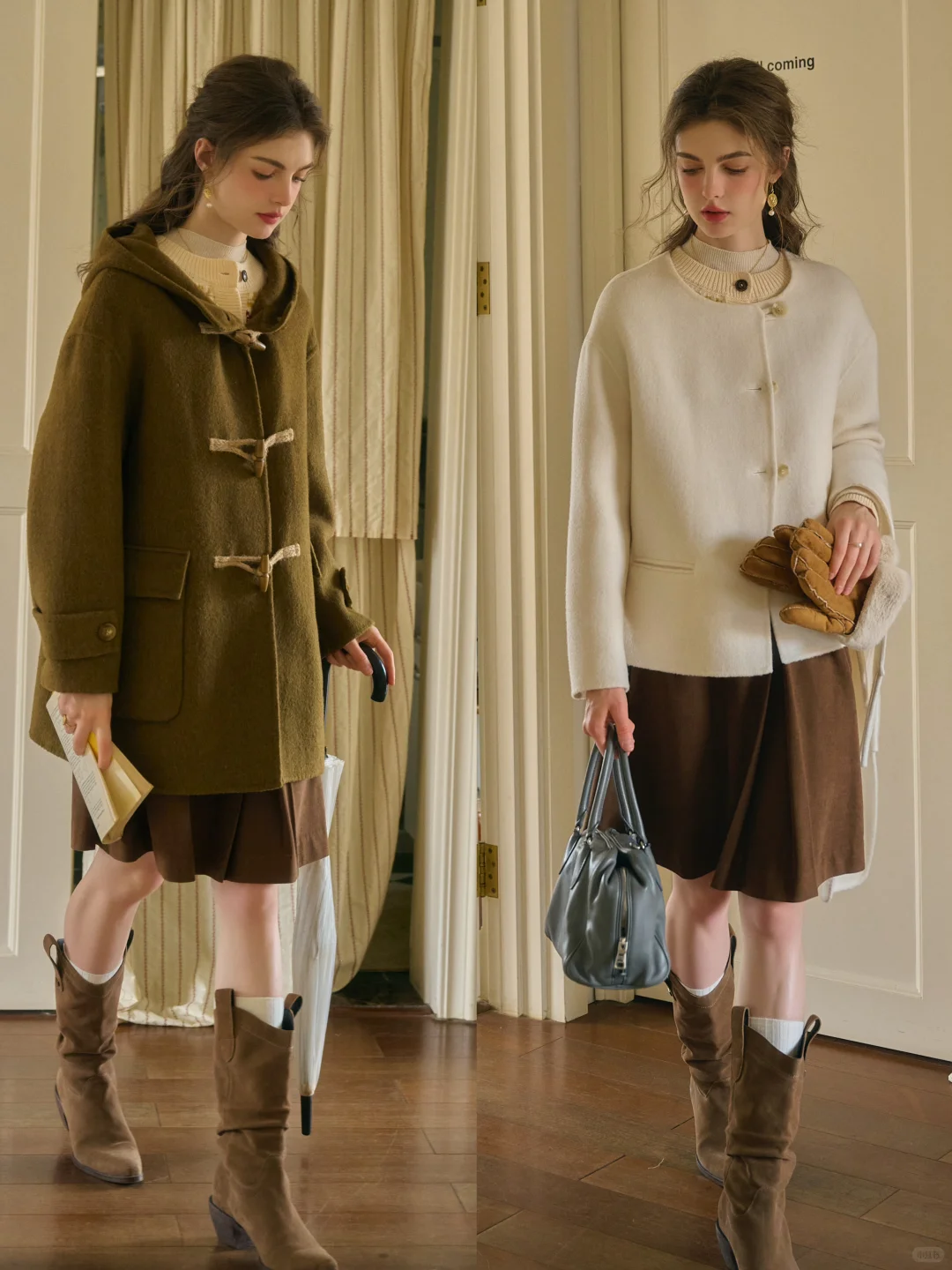 Simple Retro｜法式复古氛围感穿搭