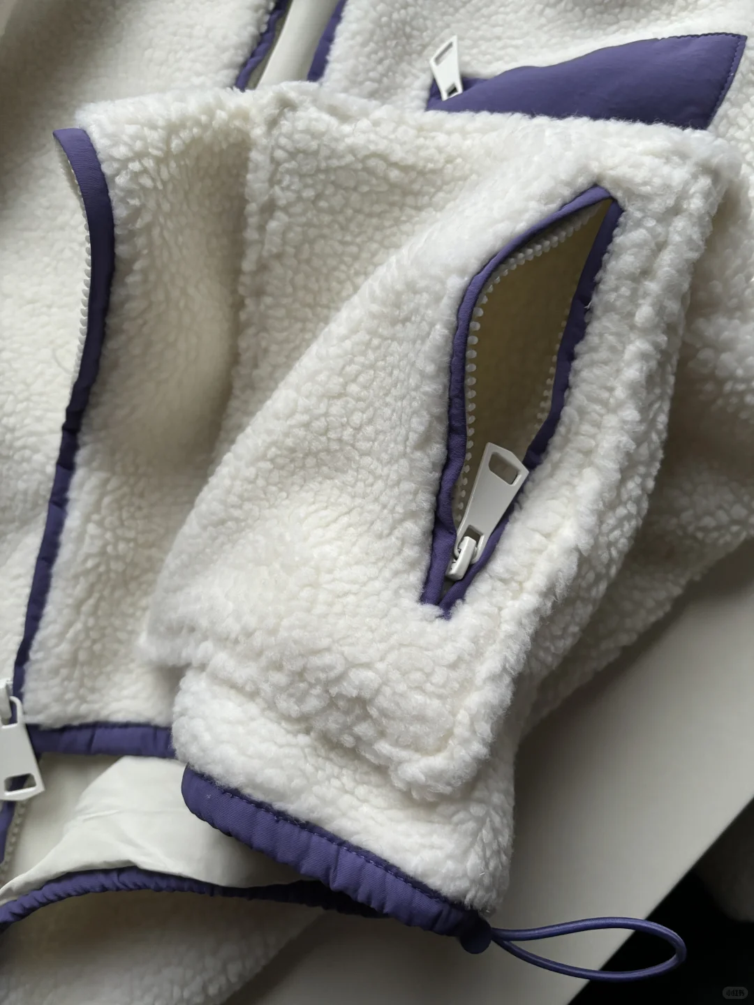 捡漏！时尚休闲外套 仿羊羔绒立领外套