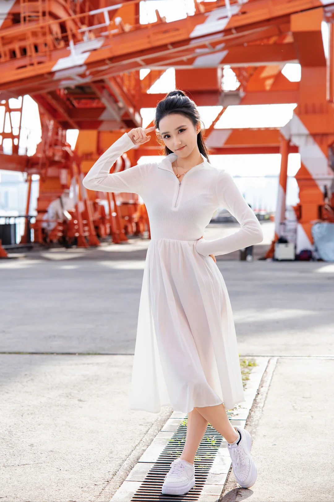 她说那天的风很大