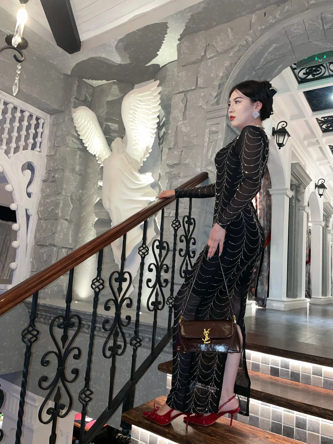 黑色迷人的夜 #成熟女🩵