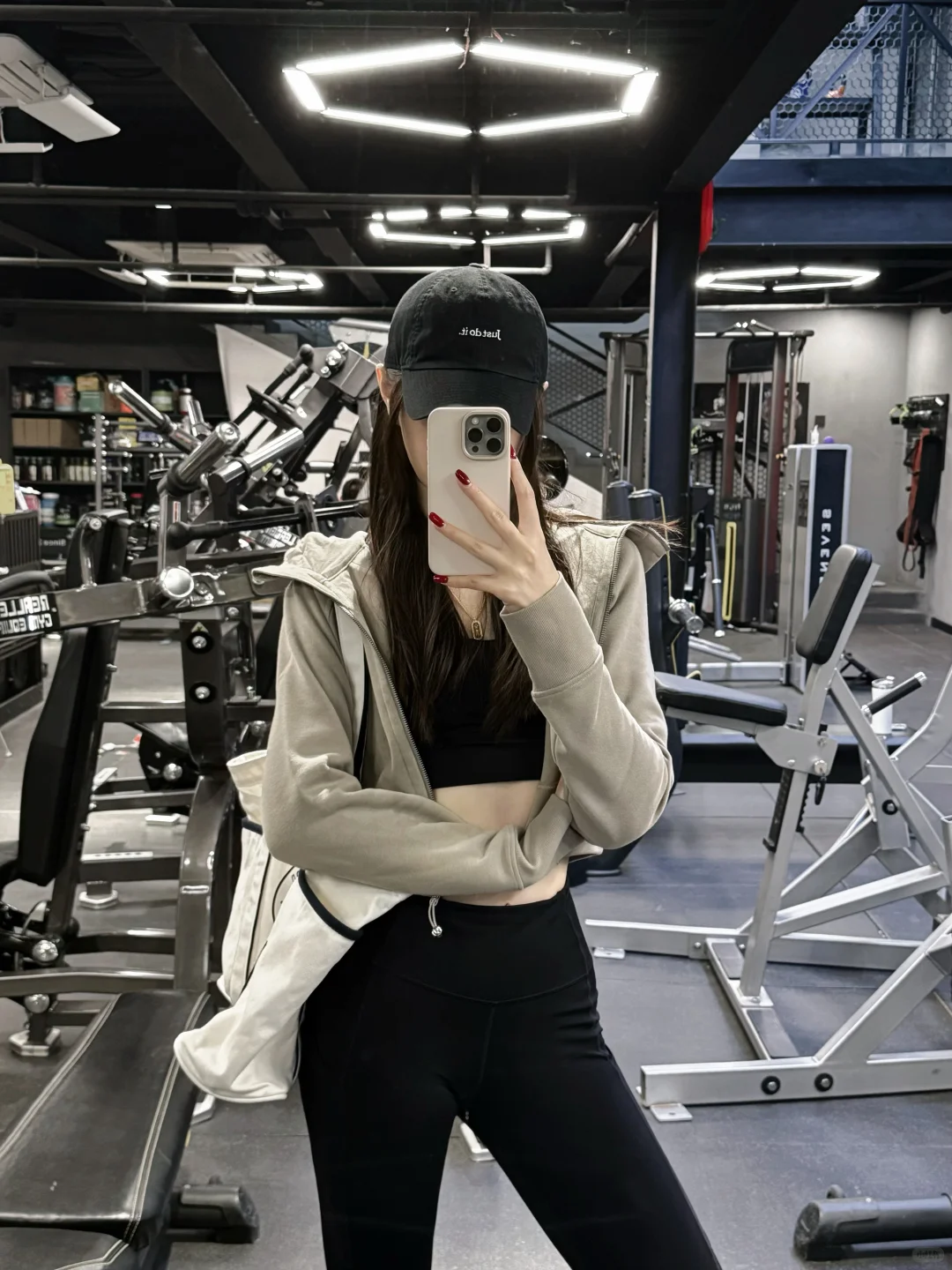 对镜拍｜周日健身look