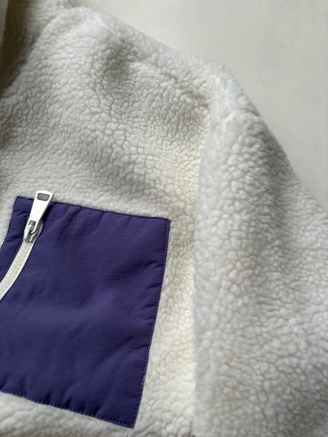 捡漏！时尚休闲外套 仿羊羔绒立领外套