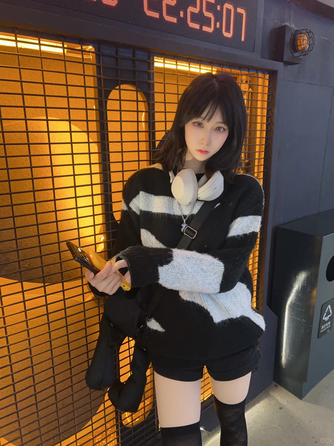 有人说长筒袜和我很配，本少女采纳啦