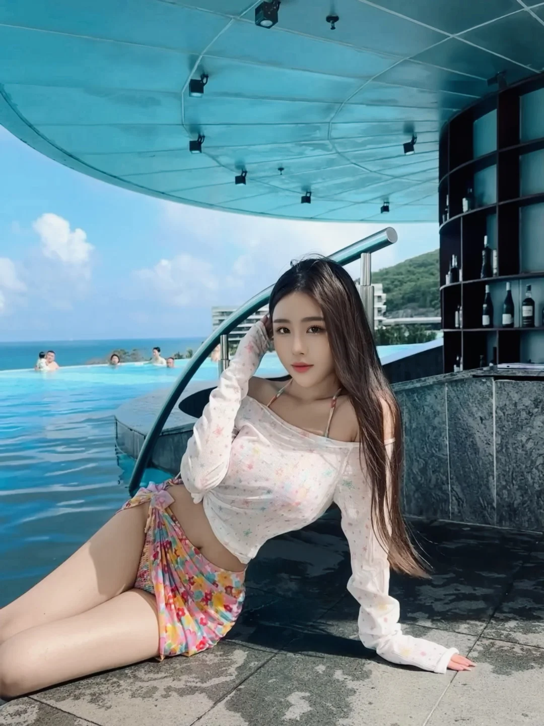 傲图格的无边泳池真的太绝了～