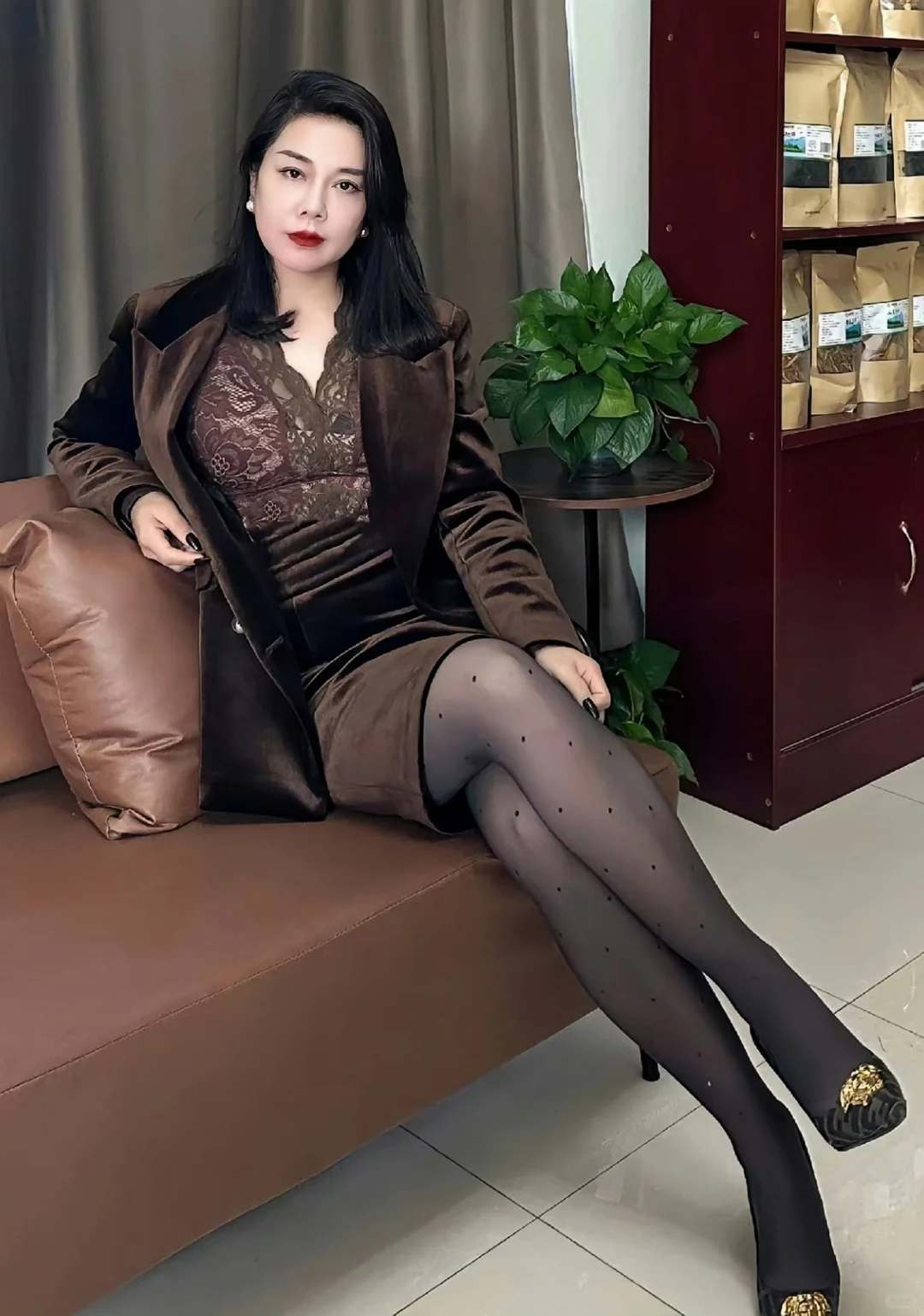 气质姐感穿搭，太爱了🖤