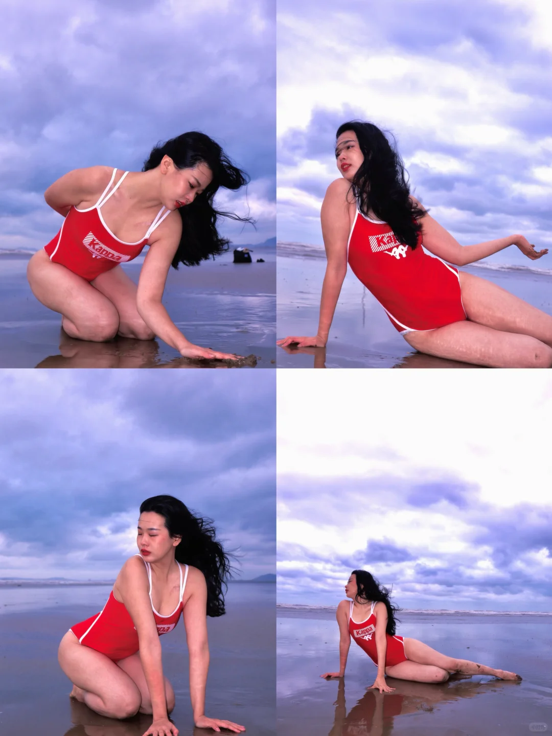 ENFP海边拍照tips🔥老娘就是要明艳性感！🐚