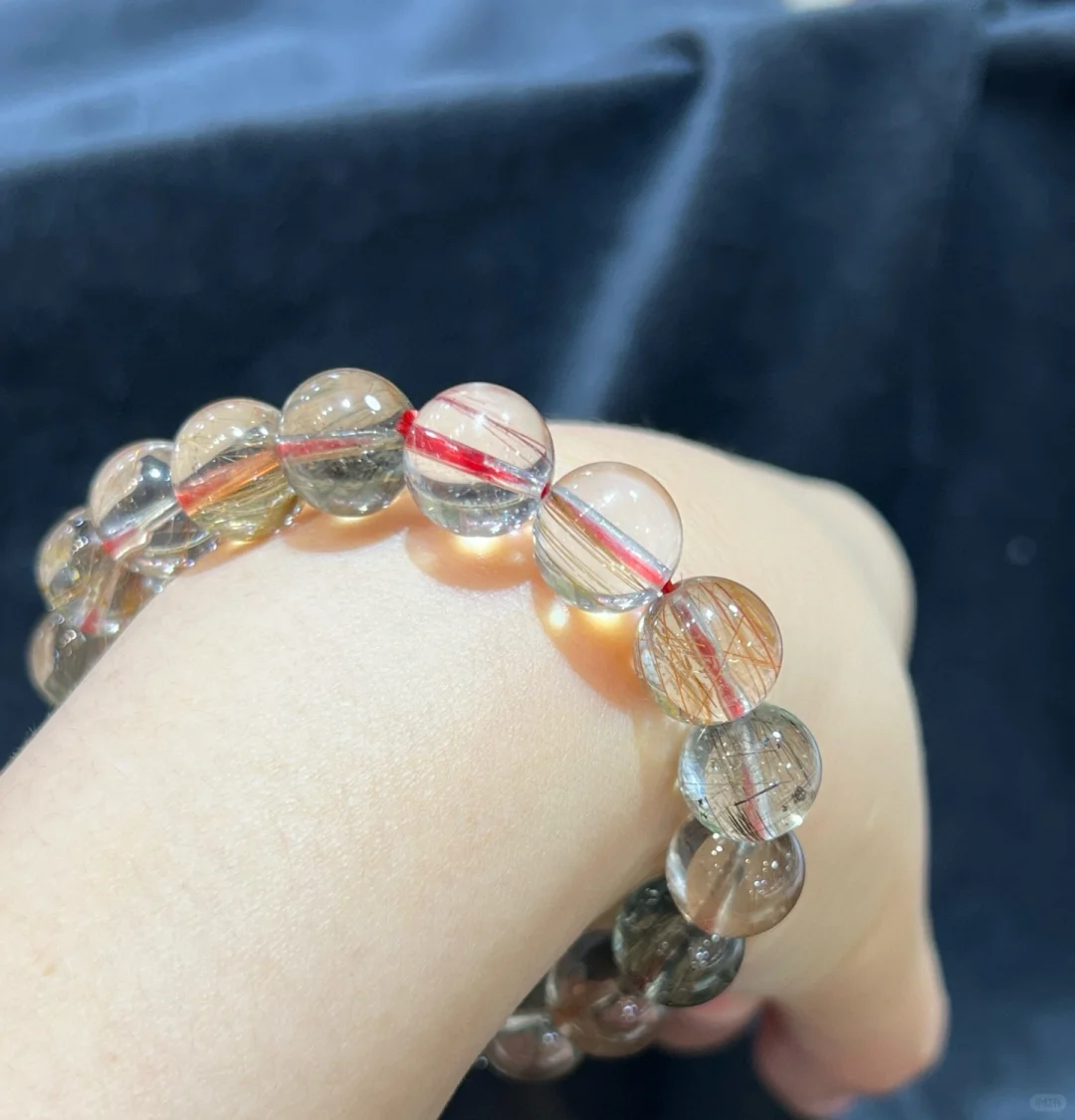 🌈11MM彩发晶，美丽手腕新宠💫