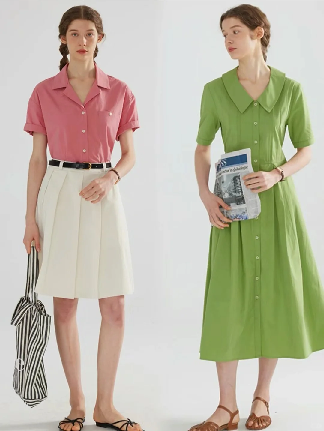 法式复古文艺系女生通勤穿搭