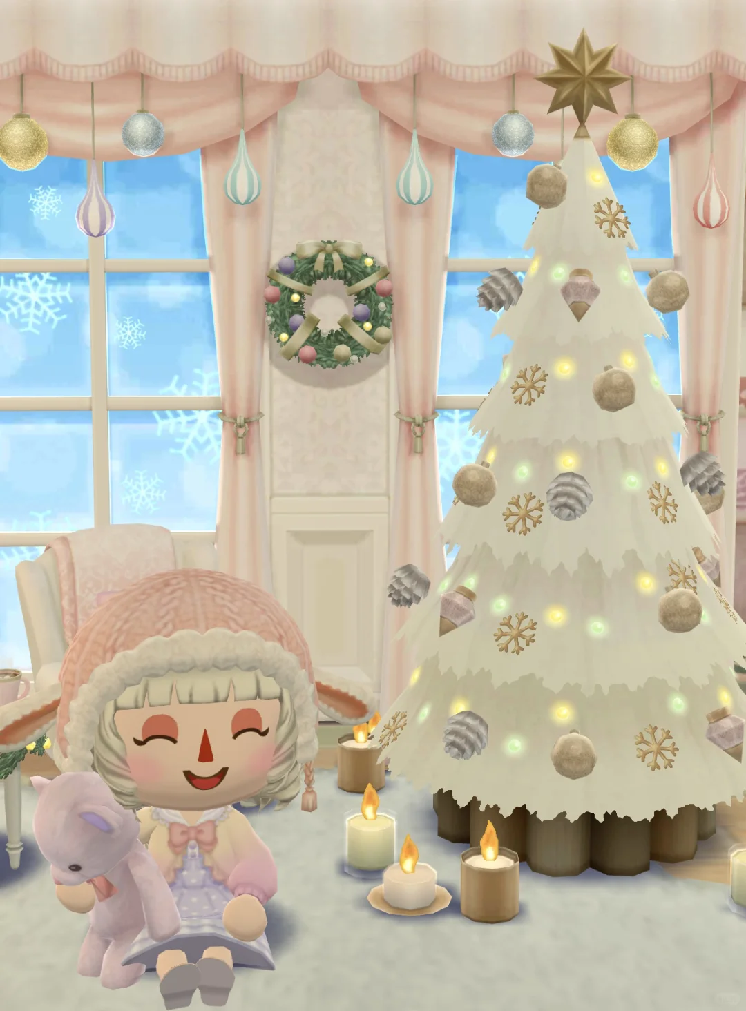 在口袋动森里实现了缝纫屋的愿望✨…