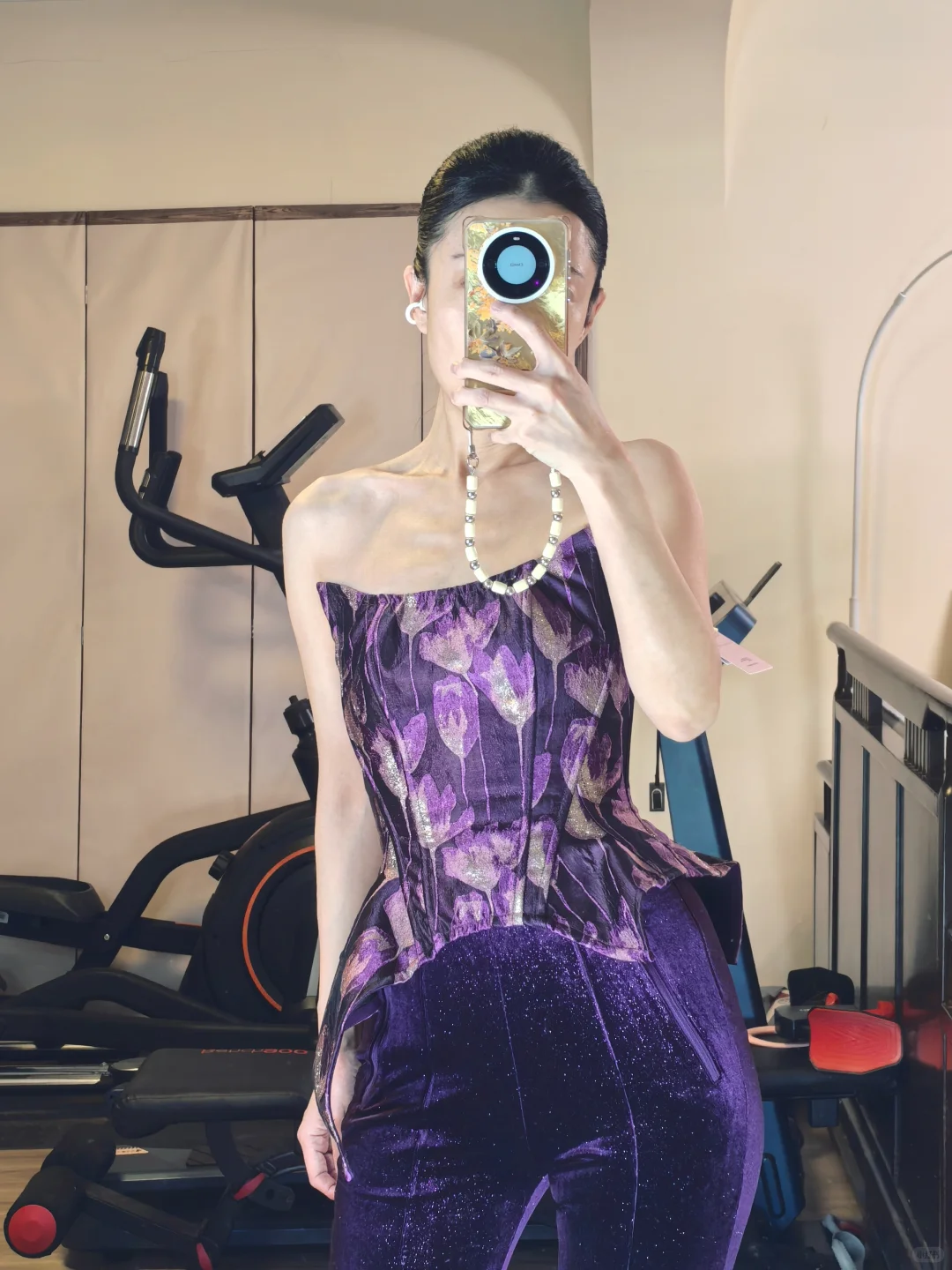 lanyi家曼珠沙华盘活衣柜里各种紫色单品