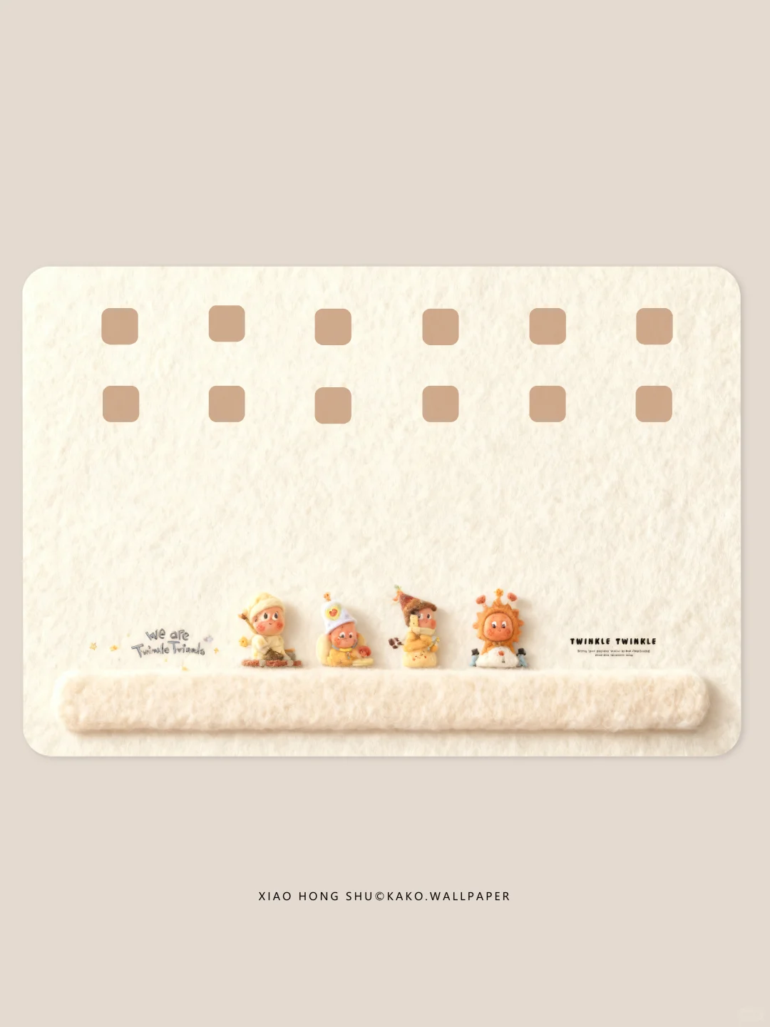 iPad壁纸｜可爱星星人｜177