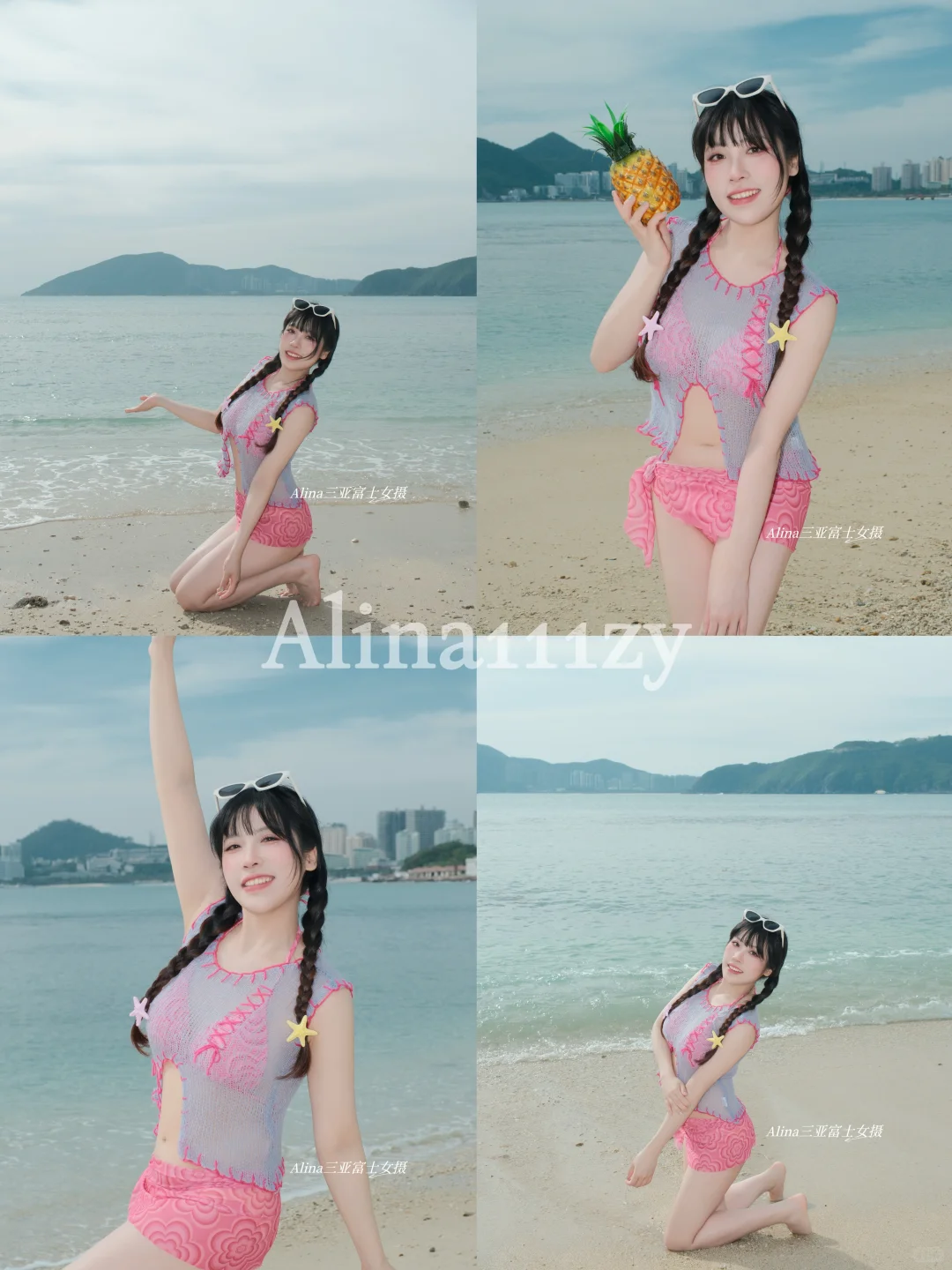 三亚拍照/甜妹来袭，全部闪开！海边出片穿搭