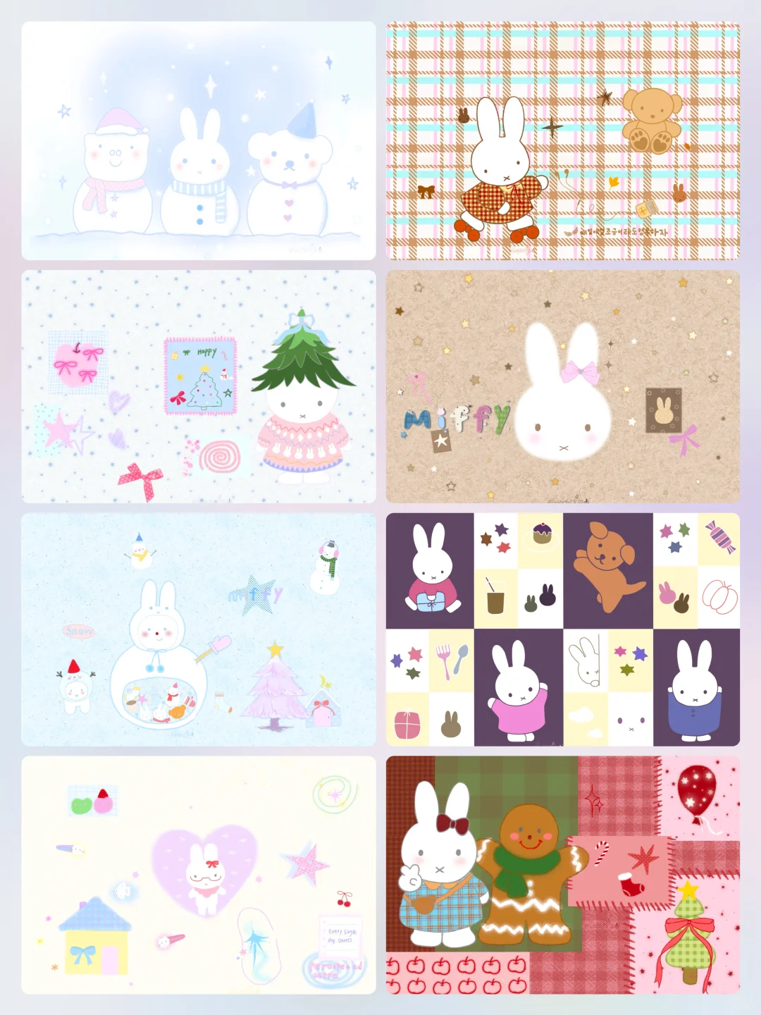 Share｜本期是Miffy米菲的横屏壁纸啦～