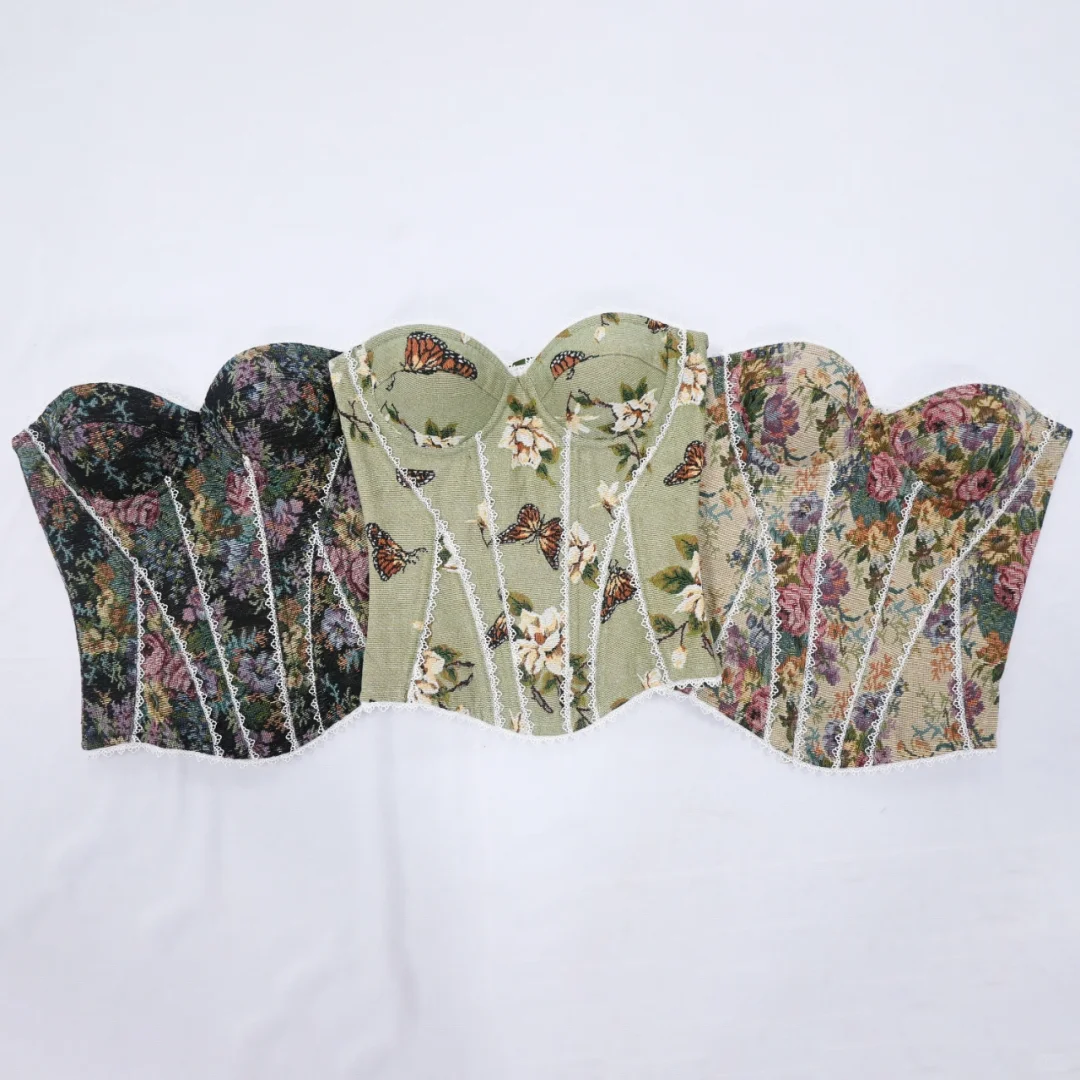 鱼骨胸衣#时尚束腰#时尚外穿胸衣