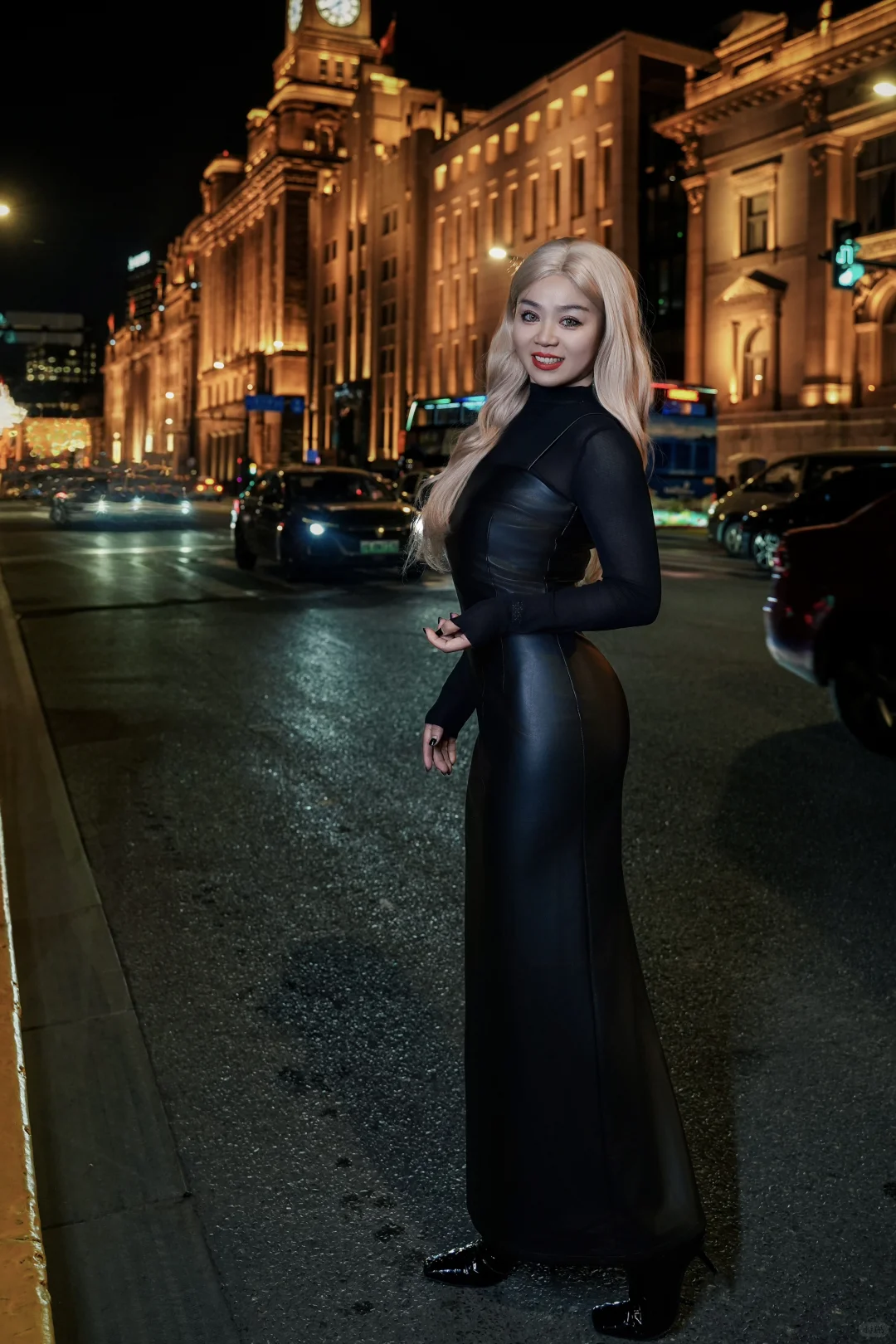 上海的夜景 打卡