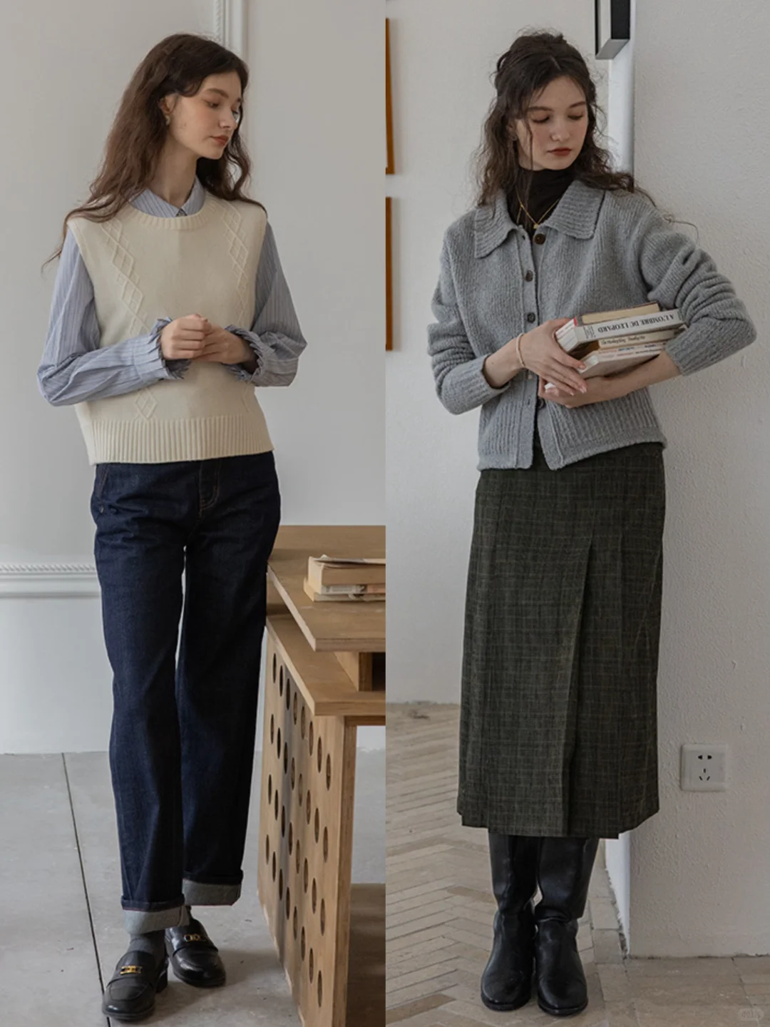 “法式复古”艺术系女生穿搭：Dailyart