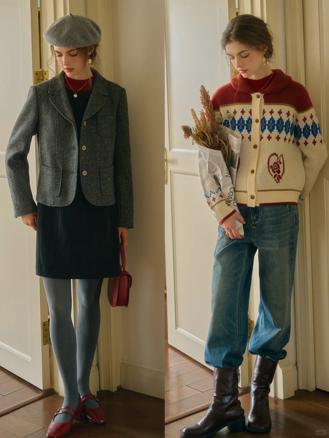 Simple Retro｜法式复古氛围感穿搭