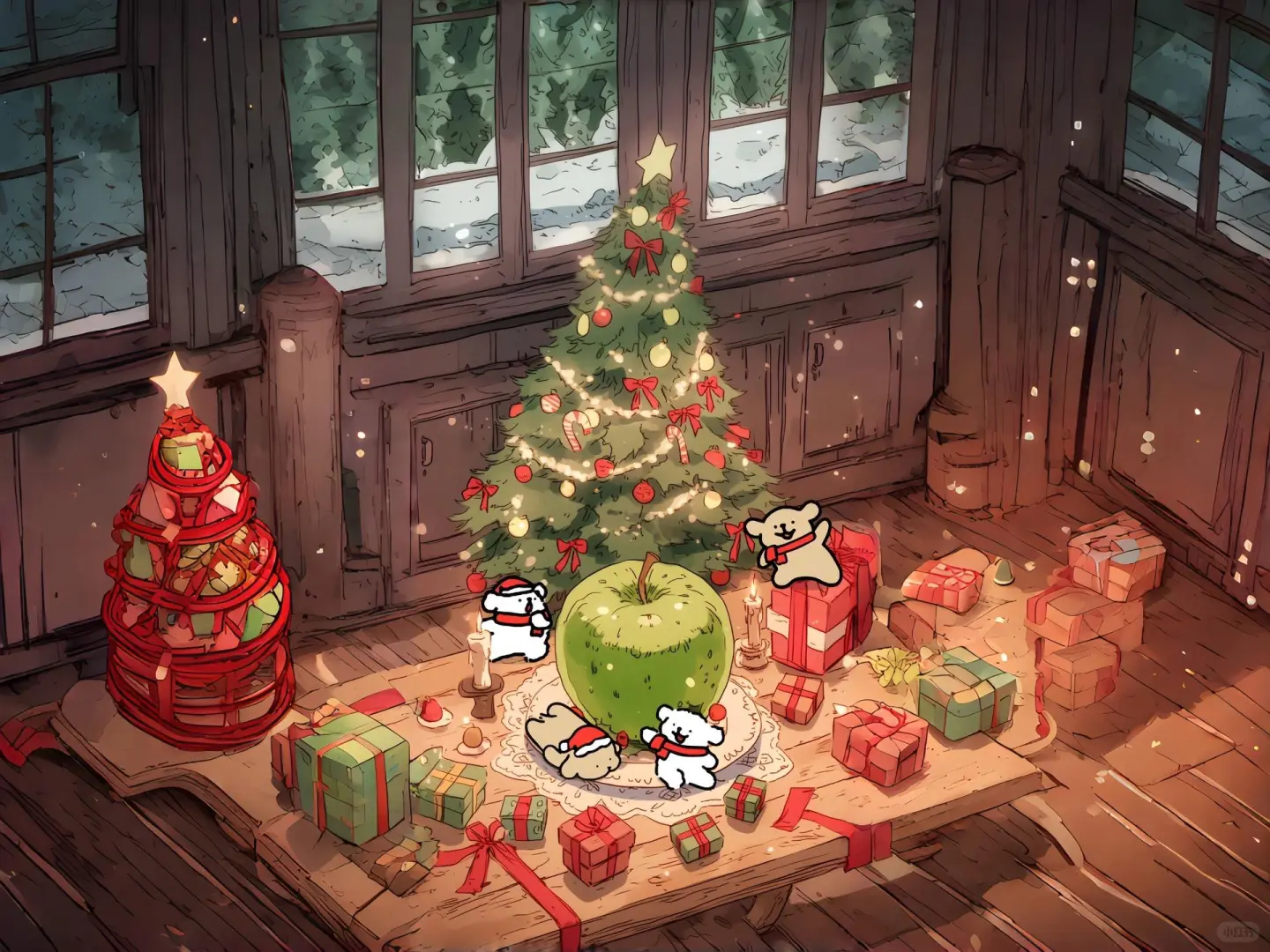 圣诞壁纸系列 | 平板壁纸